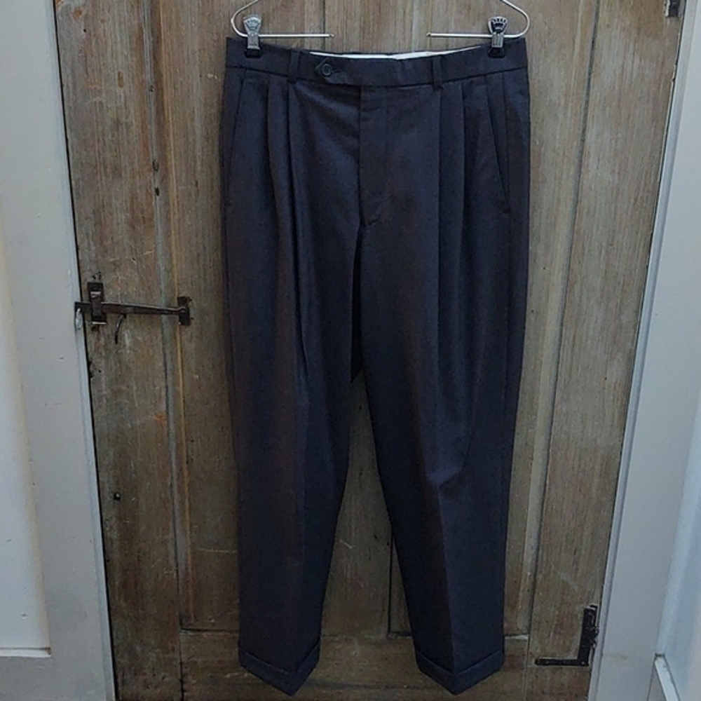 346 Brooks Brothers men's dress pants 97% wool - Picture 3 of 7